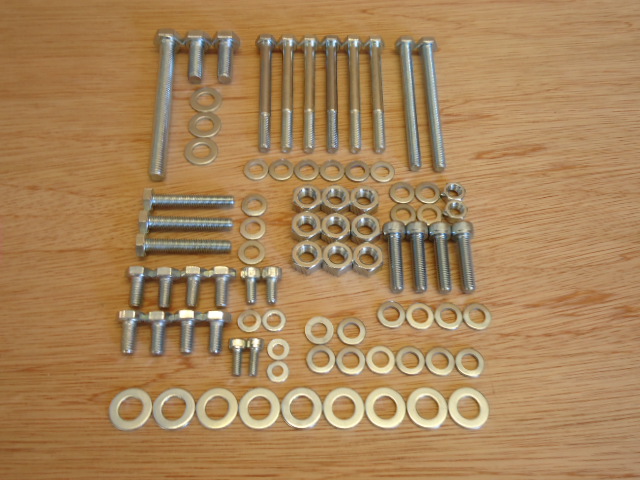 Cosworth RS500 8 Injector Inlet Plenum Complete Bolt Set Cosworth RS500 8 Injector Inlet Plenum Complete Bolt Set